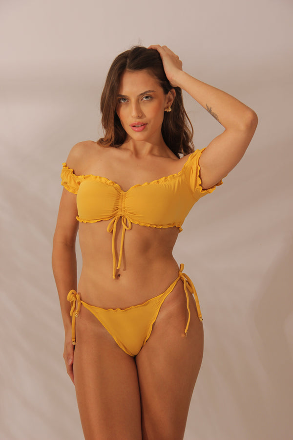 Biquíni Ciganinha amarelo