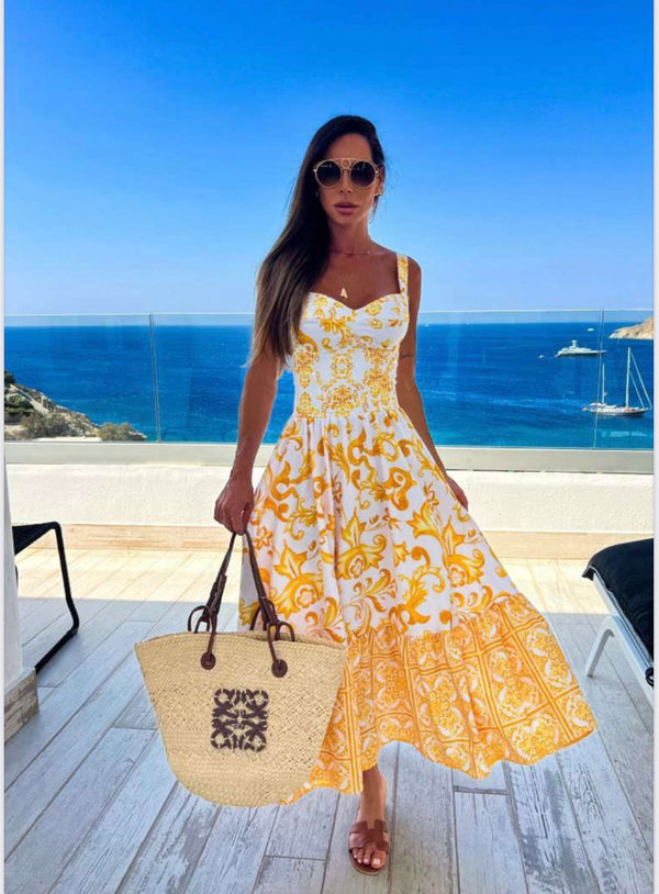 Vestido Giallo Amarelo
