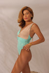 Maiô Bicolor Aruba com Nude