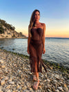Vestido Salinas Marrom