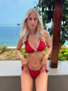 Biquíni Chicote Vermelho